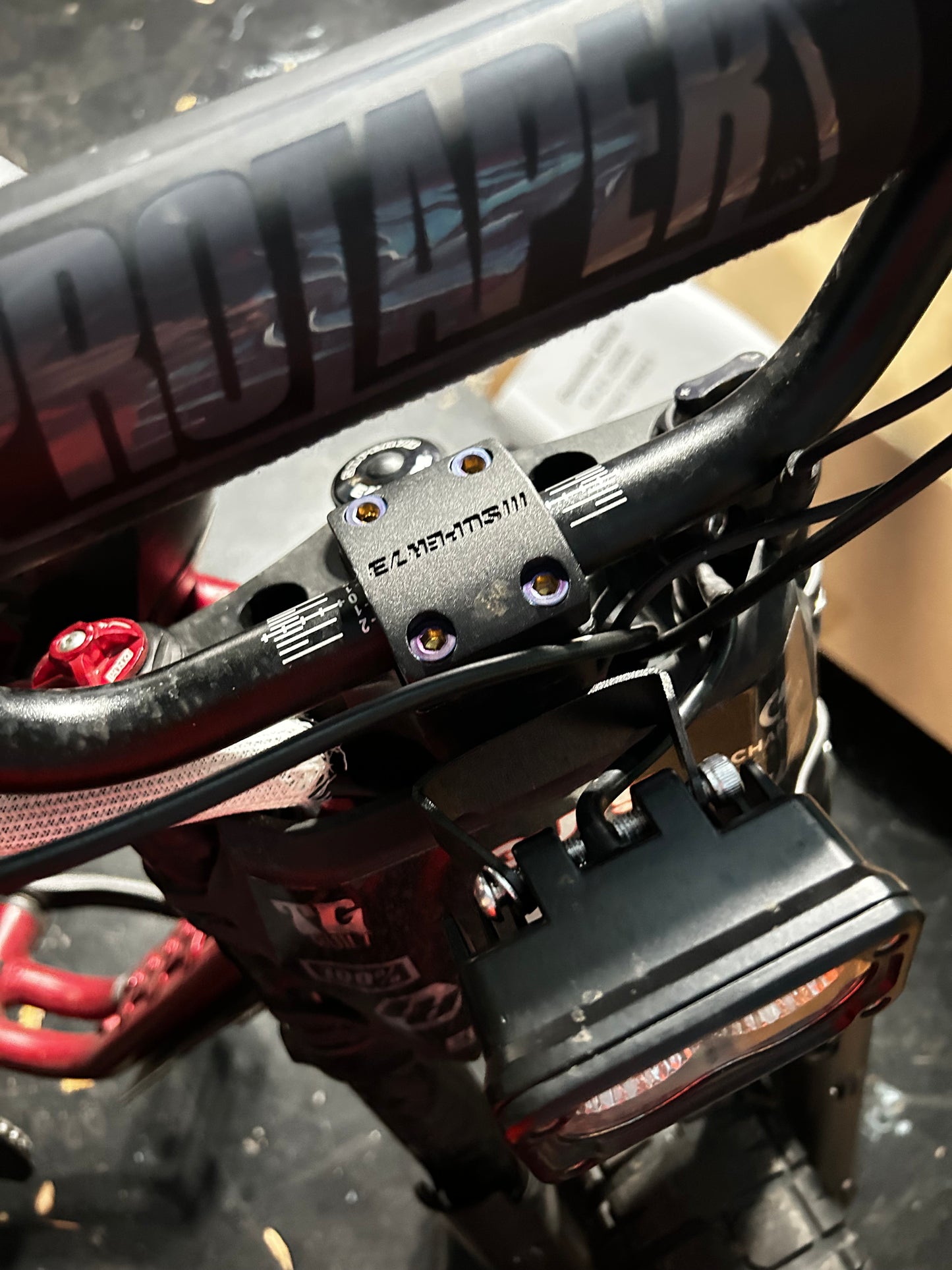 Super 73 handlebar titanium